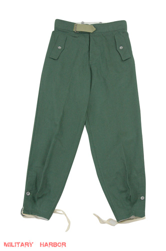 WWII German Elite panzer summer HBT reed green trousers 2XL/40 | eBay